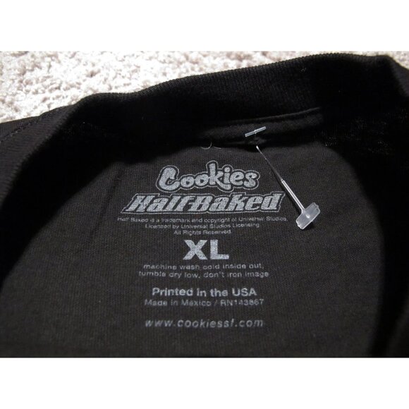 Cookies x Half Baked Dave Chappelle t-shirt XL _ hip hop rap wutang clan - Picture 8 of 9